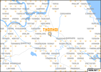 map of Thôn Hói