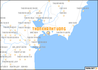 map of Thôn Khánh Tường