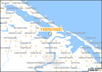 map of Thôn Kim Ðôi