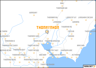 map of Thôn Mỹ Nhơn