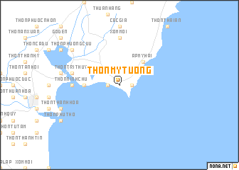 map of Thôn Mỹ Tường