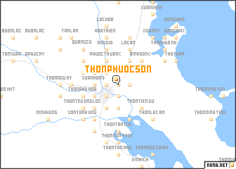 map of Thôn Phước Sơn