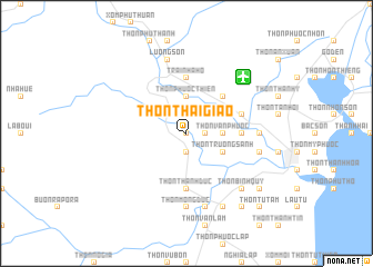 map of Thôn Thái Giao