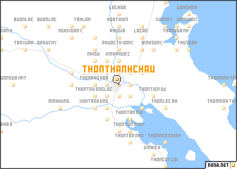 map of Thôn Thanh Châu