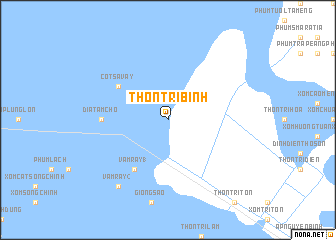 map of Thôn Tri Bình