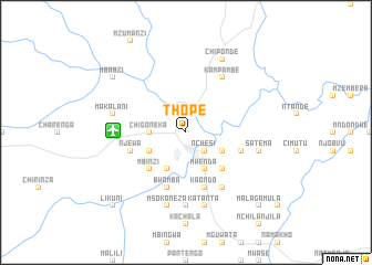 map of Thope