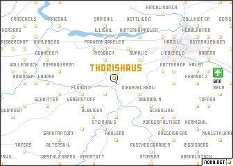 map of Thörishaus