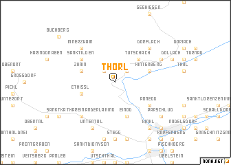 map of Thörl