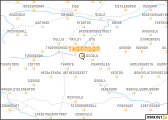 map of Thorndon