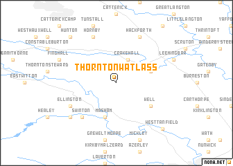 map of Thornton Watlass