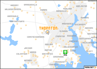 map of Thornton