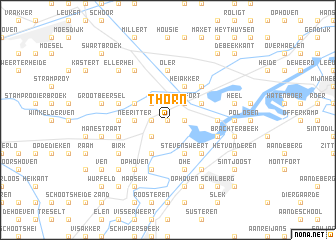 Thorn (Netherlands) map - nona.net