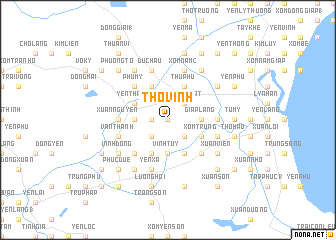 map of Thọ Vính