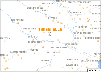 map of Three Wells