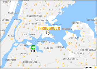 map of Throgs Neck