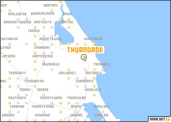 map of Thuận Ðạo (1)