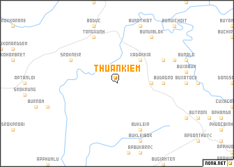 map of Thuần Kiệm