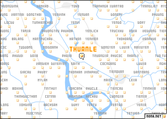 map of Thuần Lễ