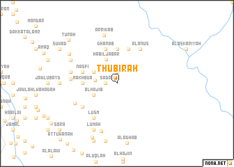 map of Thubirah