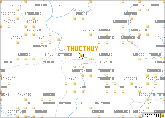 map of Thục Thủy