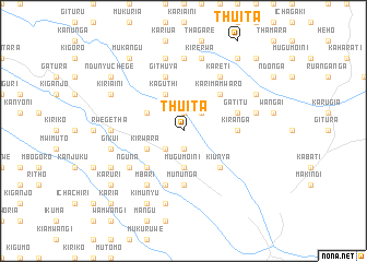map of Thuita