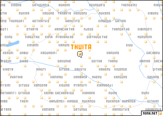 map of Thuita