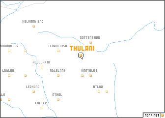 map of Thulani