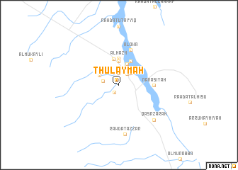 map of Thulaymah