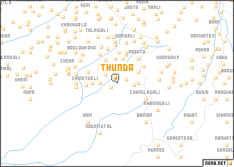 map of Thunda