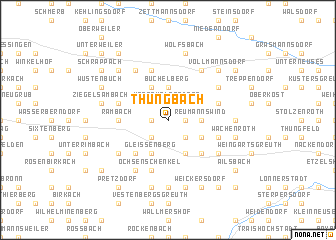 map of Thüngbach