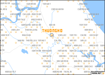 map of Thượng Hồ