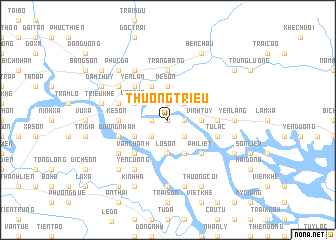 map of Thượng Triểu