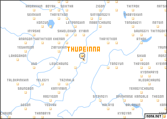 map of Thupeinna