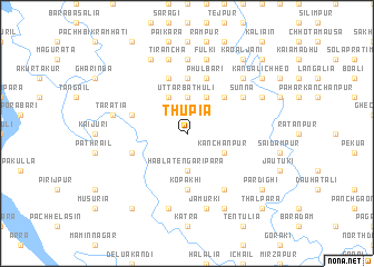 map of Thupia