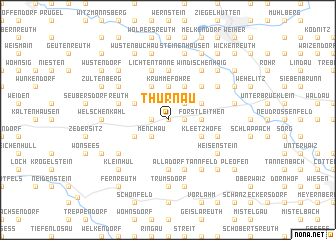 map of Thurnau