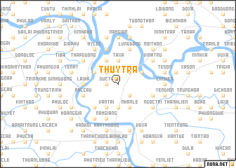 map of Thụy Trà