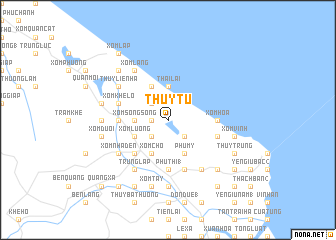 map of Thủy Tú