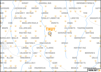 map of Thuy