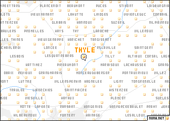 map of Thyle