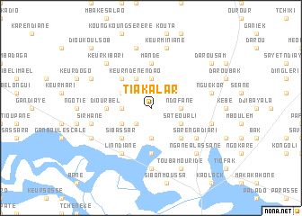 map of Tiakalar