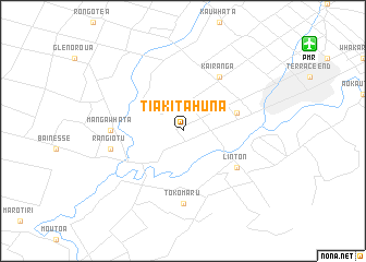 map of Tiakitahuna