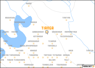 map of Tianga