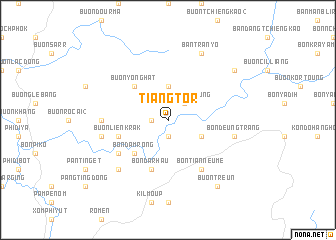 map of Tiang Tör
