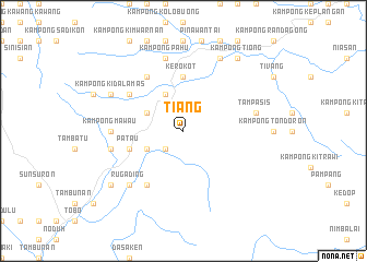 map of Tiang