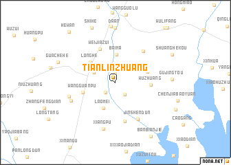 map of Tianlinzhuang