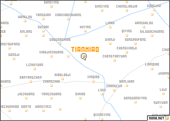 map of Tianmiao