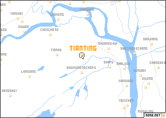 map of Tianting