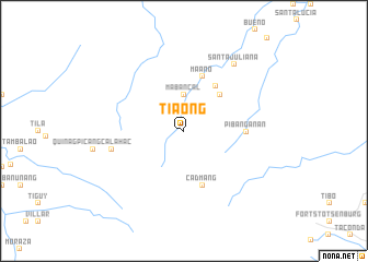 map of Tiaong