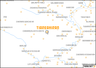 map of Ţīār-e Amīrān