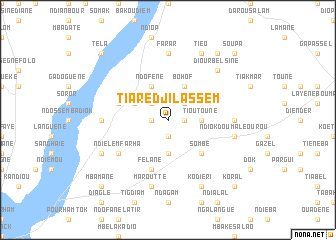 map of Tiaré Djilassèm